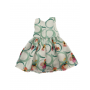Vestito Fantasia Fiori e Fiocco