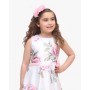Vestito Ragazza Enylò in Fantasia Rose Rosa