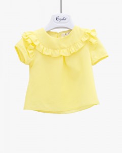 Blusa Neonata Enylò in Giallo