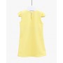 Vestito Neonata Enylò in Giallo con Rouches