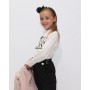 Maglia Ragazza Enylò con Polsi in Rouches