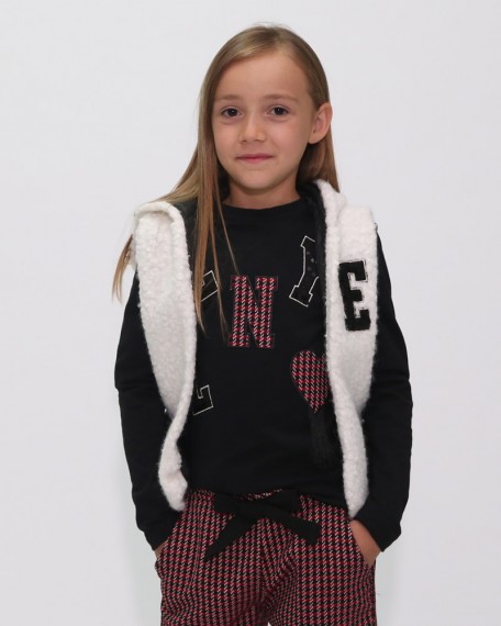 Smanicaro Ragazza Enylò in Pelliccia con Tasconi