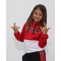 Felpa Ragazza con Cappuccio e Stampa "Enylò"