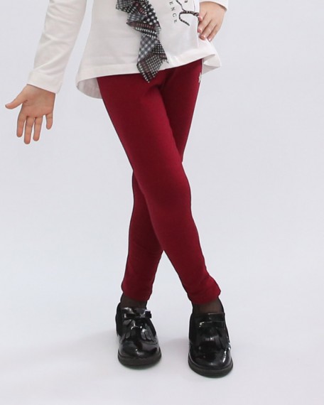 Leggins Baby Enylò Bordò