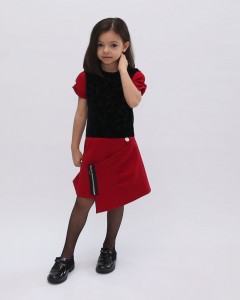 Vestito Baby Enylò con Stelle Floccato