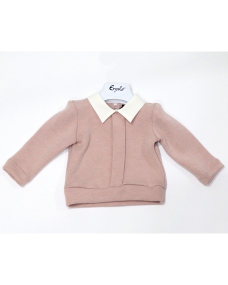 Maglia Neonata Enylò con Collo Camicia