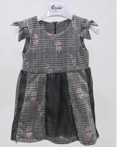 Vestito Neonata Enylò con Maniche Effetto Fiocco