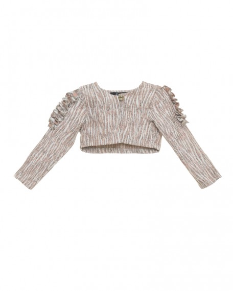 Bolerino Neonata con Rouches