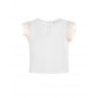 Blusa Neonata Enylò con Tulle Rosa in fantasia Makalù